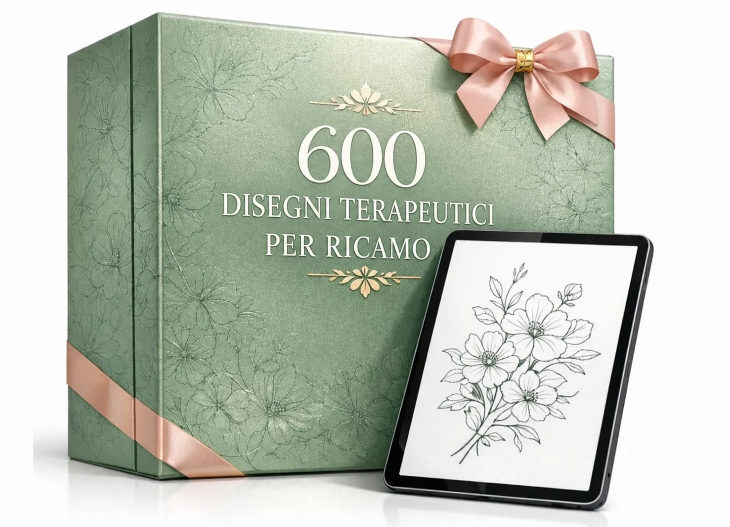 600 disegni terapeutici da ricamare