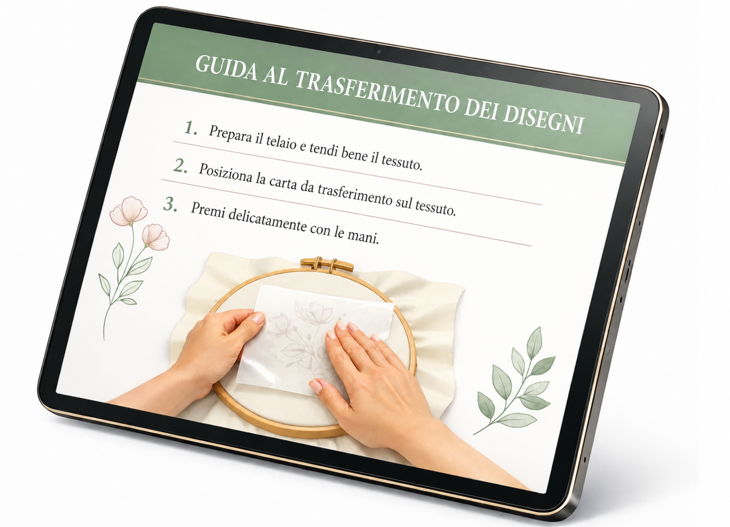 Guida al trasferimento dei disegni