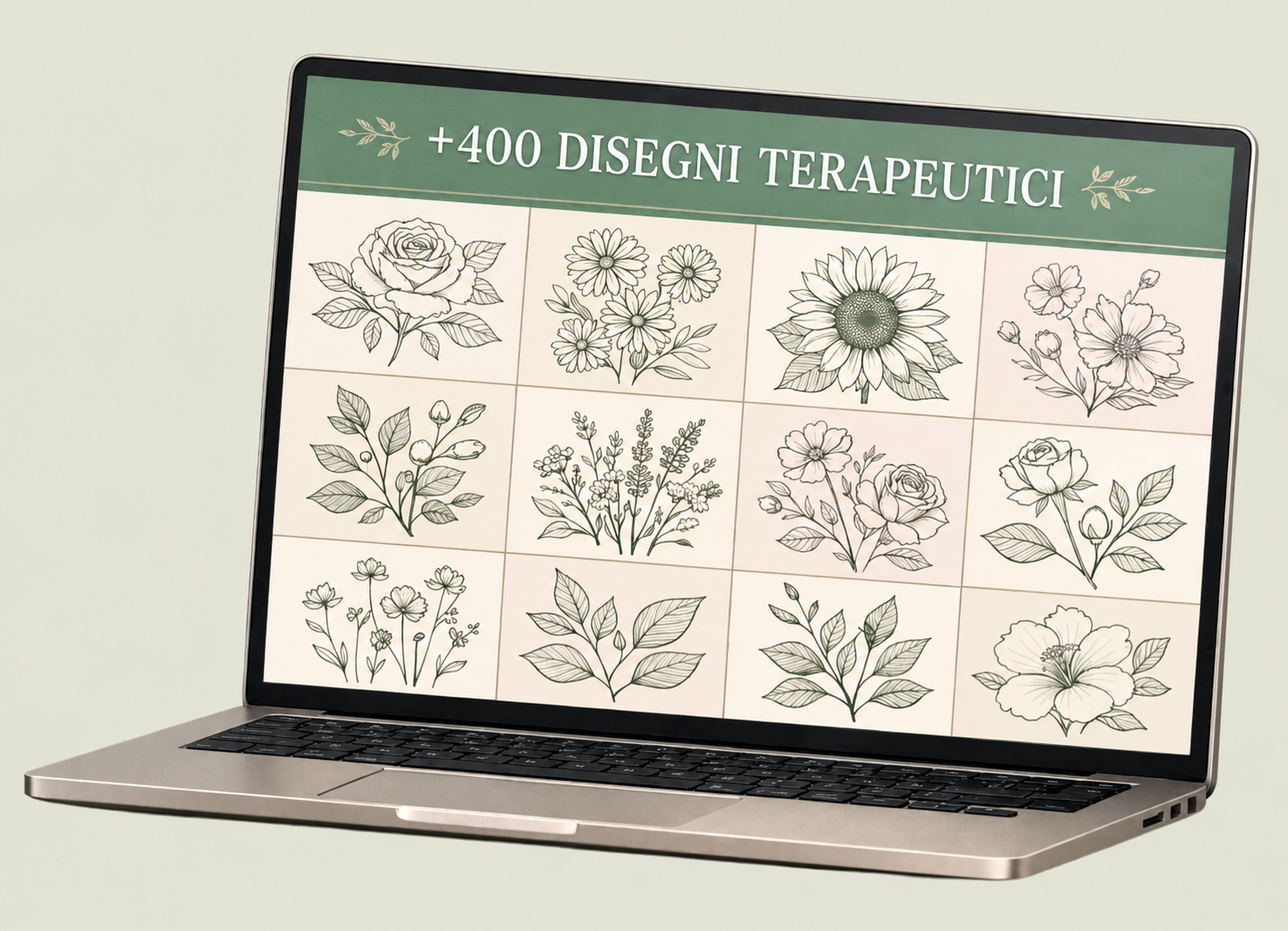 Oltre 400 disegni terapeutici extra